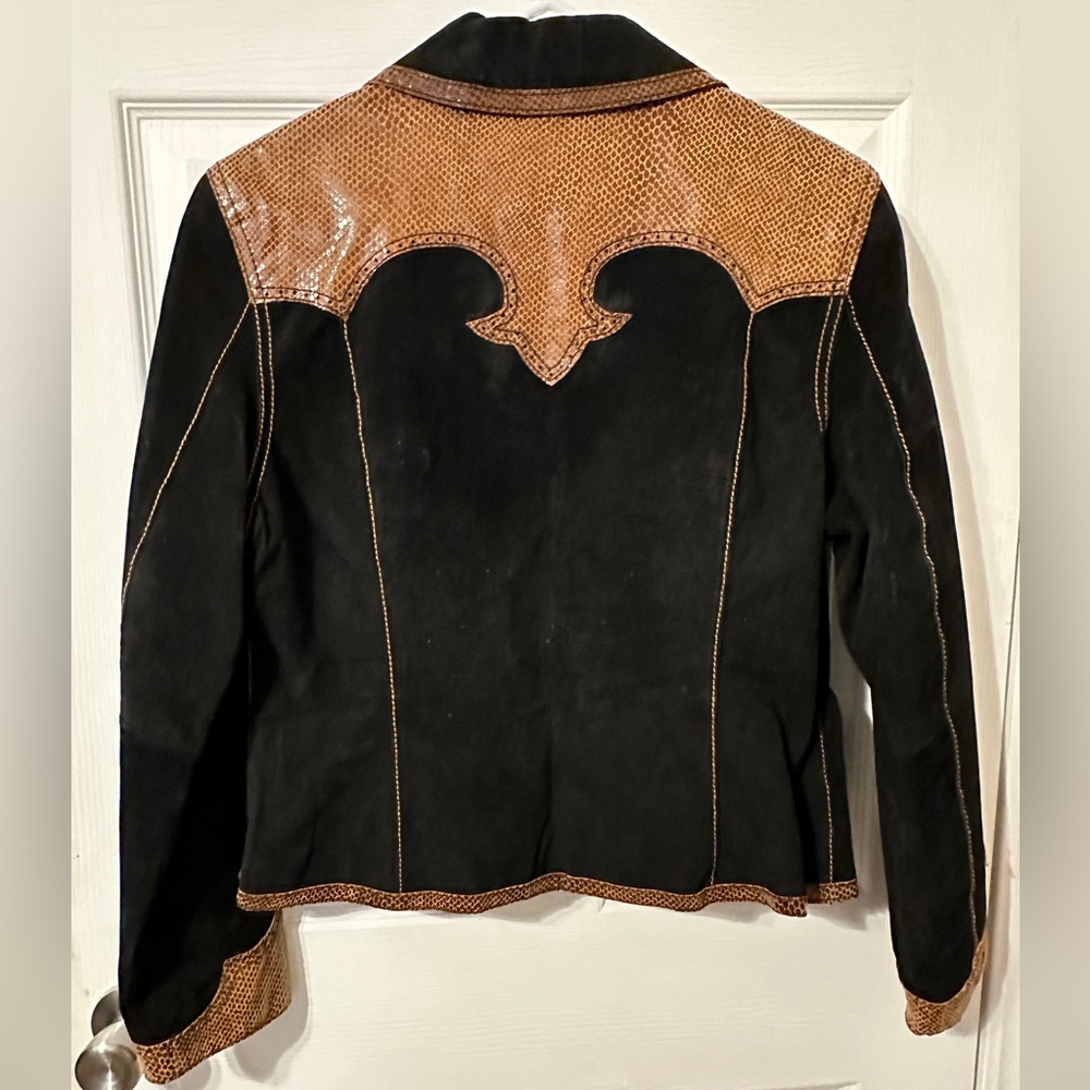 Cripple Creek Leather Western Jacket Size M - Picture 6 of 6